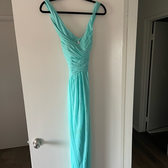tiffany blue bridesmaid dresses david's bridal Wedding Journal alexnshawncaple